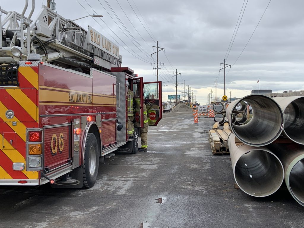 Crews clean up after natural gas leak in Salt Lake City - KSLNewsRadio