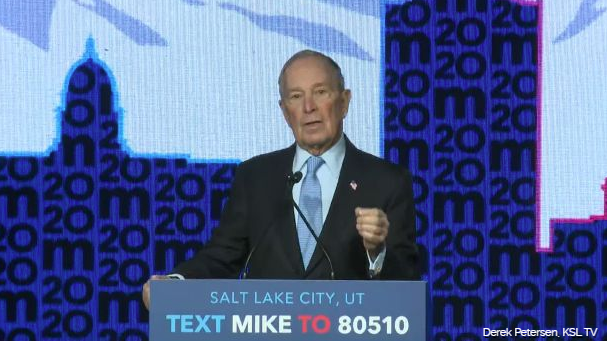 michael bloomberg utah...