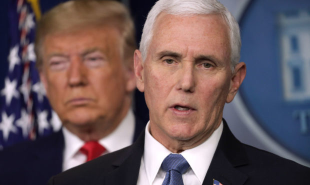 Pence self-isolating...