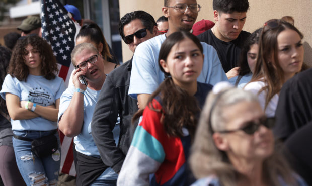 Early voting turn out in Nevada...
