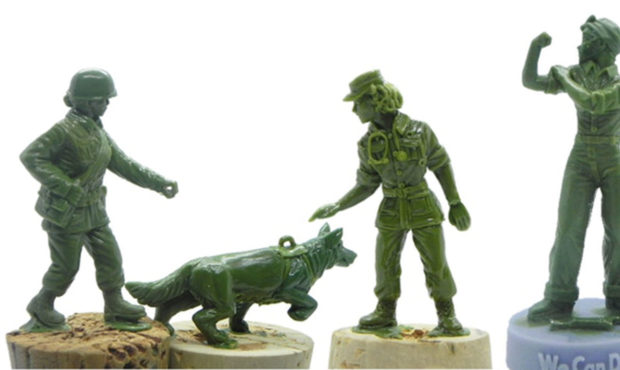 Plastic Army women...