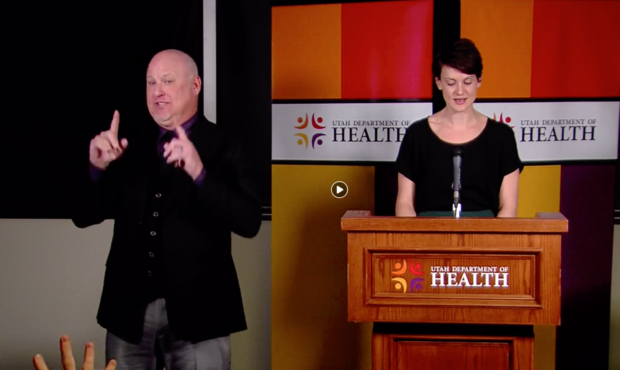 An interview with ASL interpreter for Utah Coronavirus Taskforce...