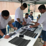 The group of incarcerated men has made more than 3200 face shields.