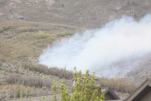 Saddle Fire in Utah 