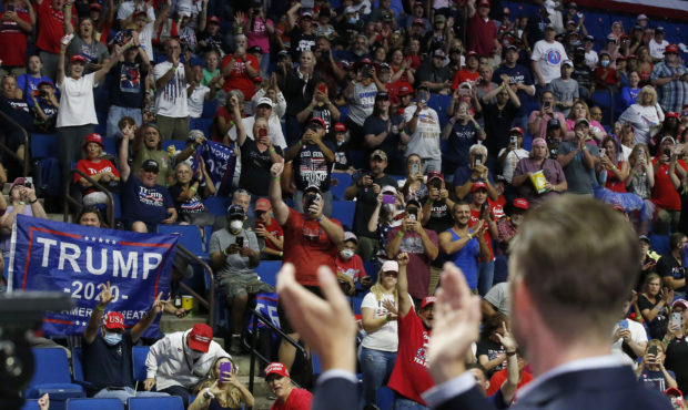 Tulsa rally republican national convention...