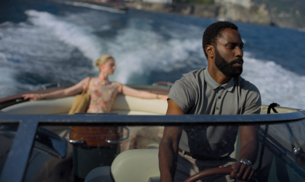 This image released by Warner Bros. Entertainment shows Elizabeth Debicki, left, and John David Was...
