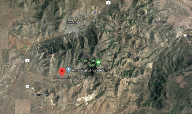 mammoth fire juab county...