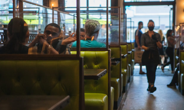 outside dining vs indoor dining...