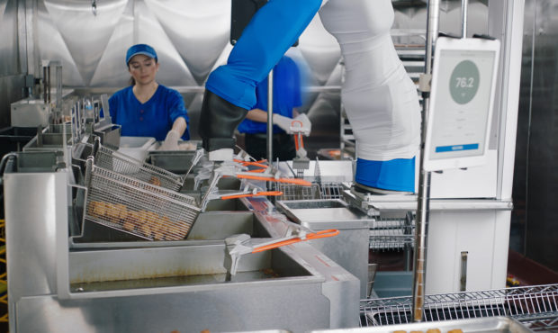 White Castle announced a partnership with the Pasadena, California-based startup Miso Robotics to i...