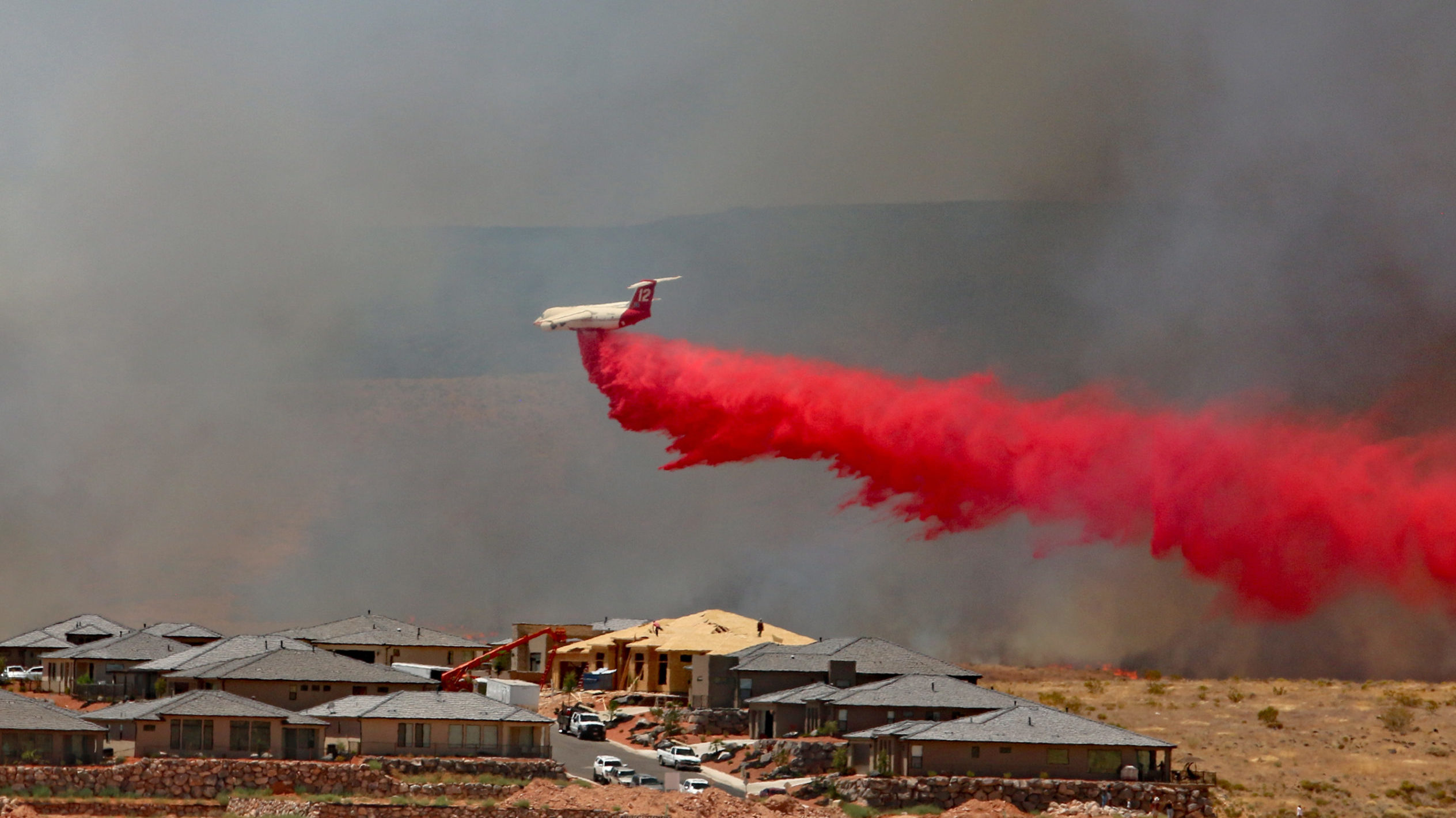 Wildfires burning in Utah