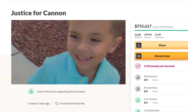 GoFundMe Screenshot...