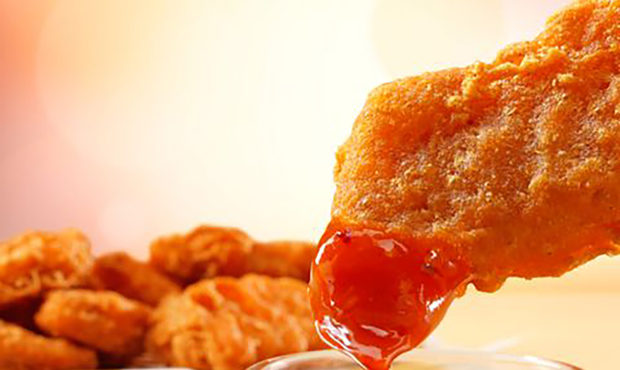 spicy chicken mcnuggets...