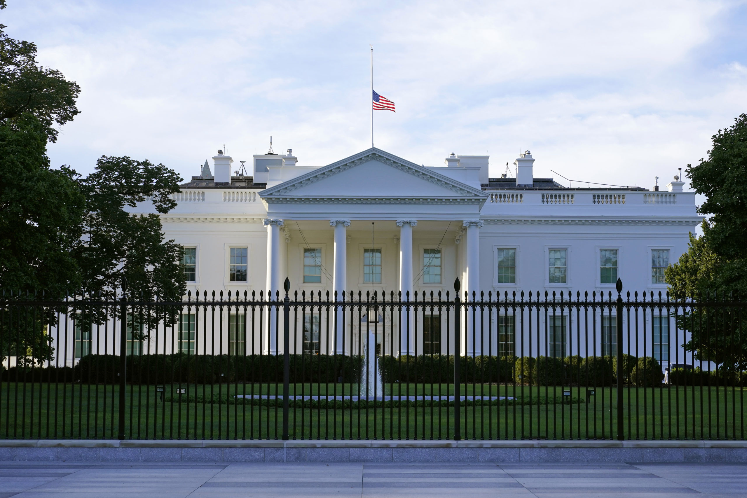 Flags are ordered to be lowered...