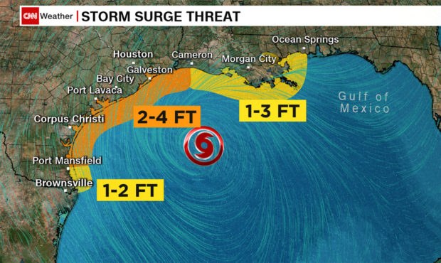 Tropical Storm Beta...