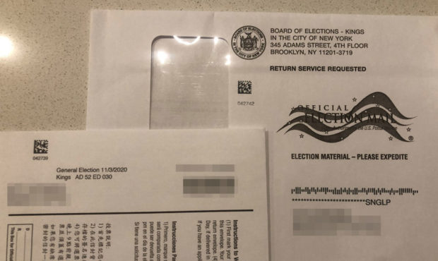 Brooklyn vote by mail mishap...