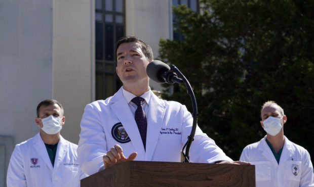 White House doctor says President Trump doing 'very well' at hospital...
