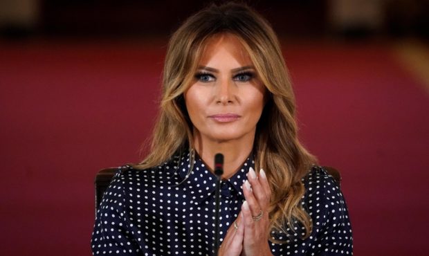 First Lady Melania COVID-19 Barron...