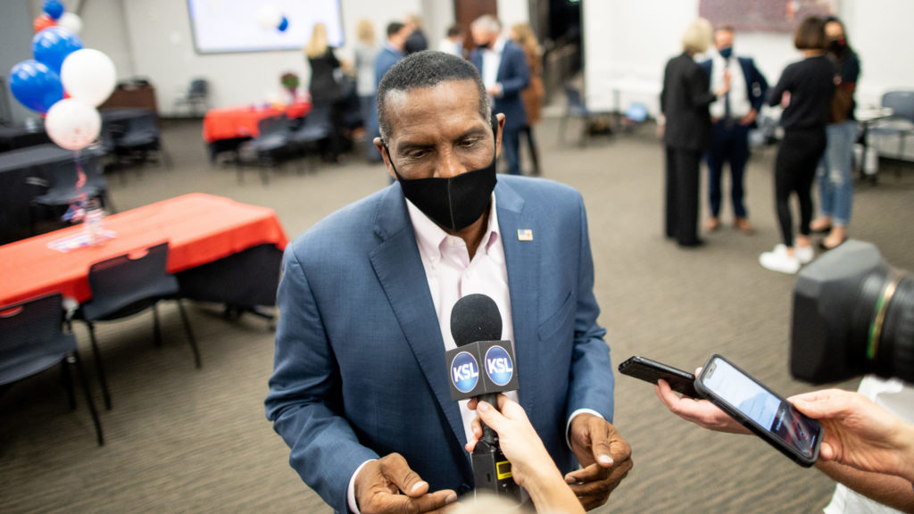Burgess Owens in Washington for orientation for Utah's 4th district ...