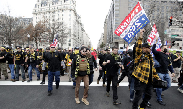 Stop the Steal rally...