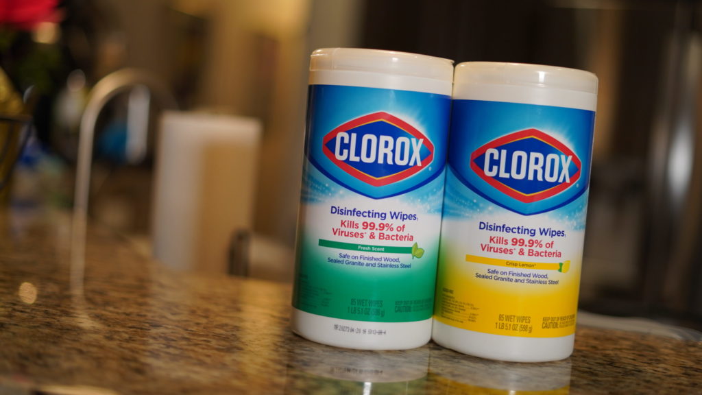 Shortage of Clorox wipes expected to last until mid2021