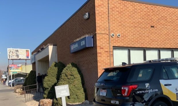 Salt Lake City bank robbery...
