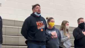 Impromptu National Anthem