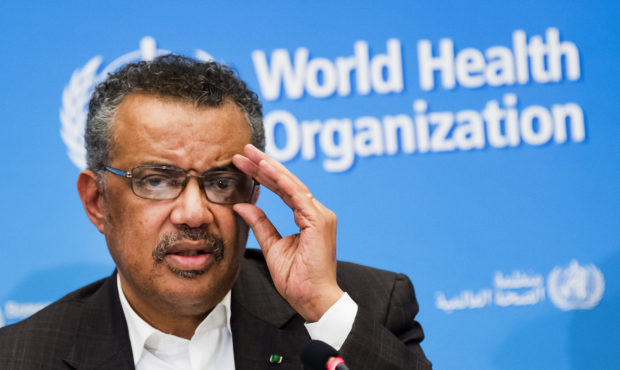 FILE- In this Jan. 30, 2020, file photo, Tedros Adhanom Ghebreyesus, Director General of the World ...