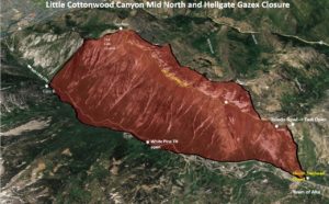 Little Cottonwood Canyon backcountry closure