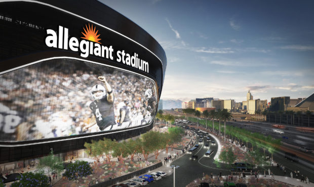 allegiant stadium las vegas byu arizona game...