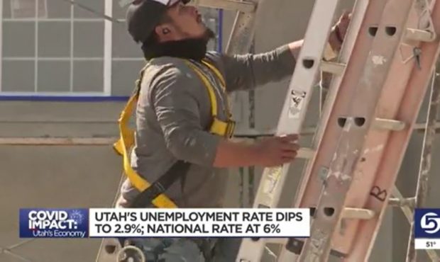 Utah unemployment rate...