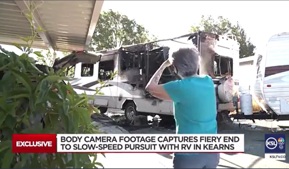 Body-worn camera footage of low-speed RV chase is made public ...