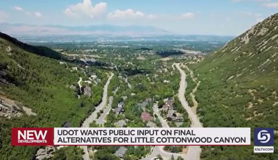 UDOT presents two choices to alleviate Little Cottonwood Canyon traffic