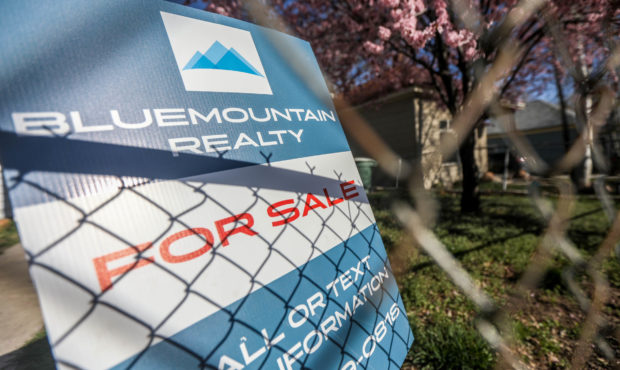 A "For Sale" sign in Salt Lake City is pictured on Friday, April 9, 2021.

Annie Barker, Deseret Ne...