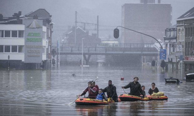 Europe flooding...