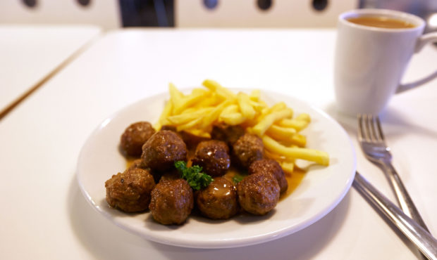 Ikea meatballs candle...