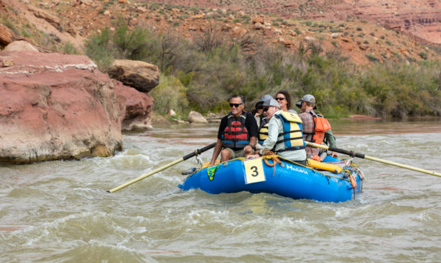 romney colorado river trip...
