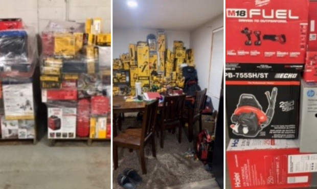 stolen merchandise...