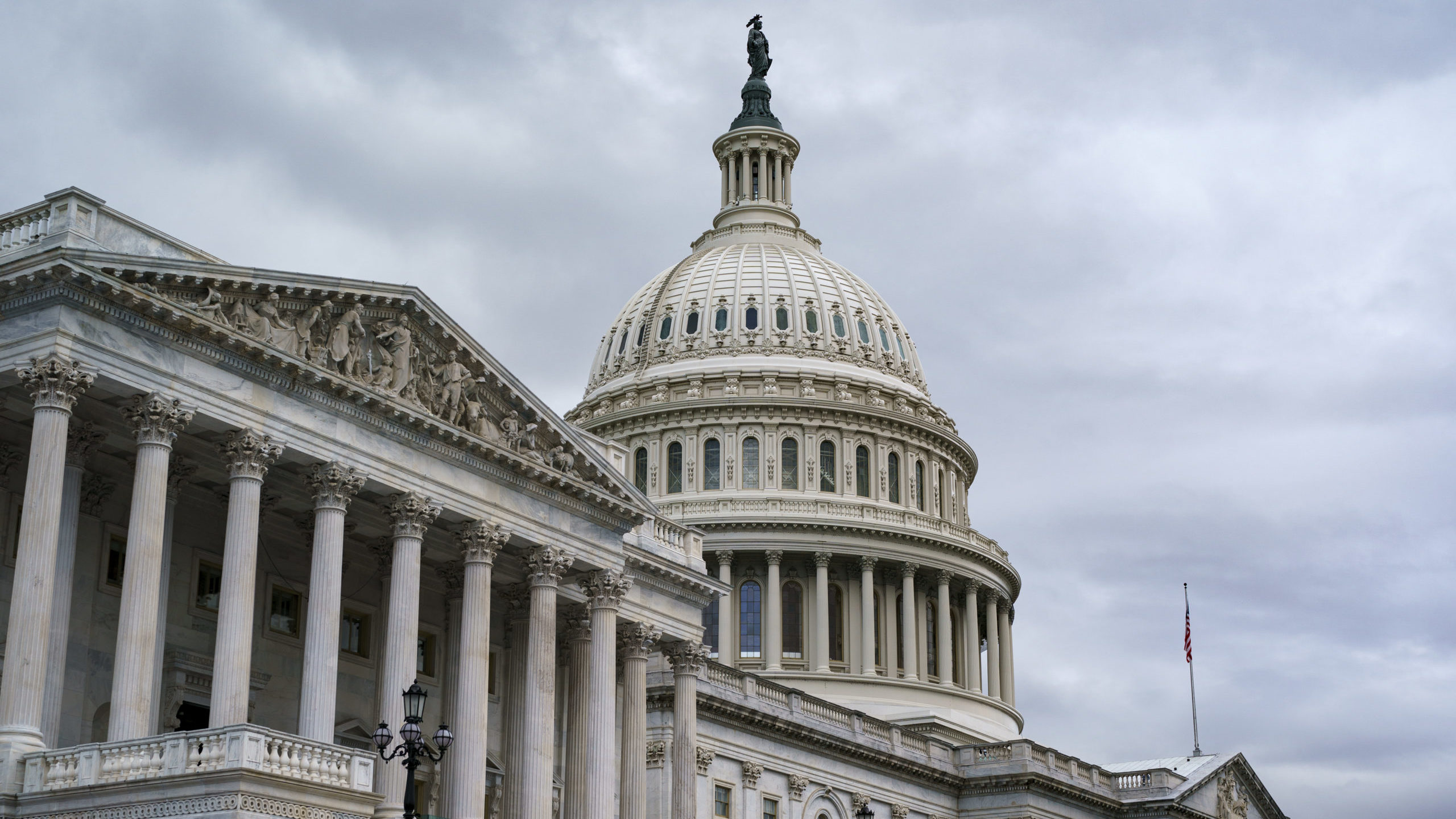 U.S. Capitol pictured. The House just voted on an election law...