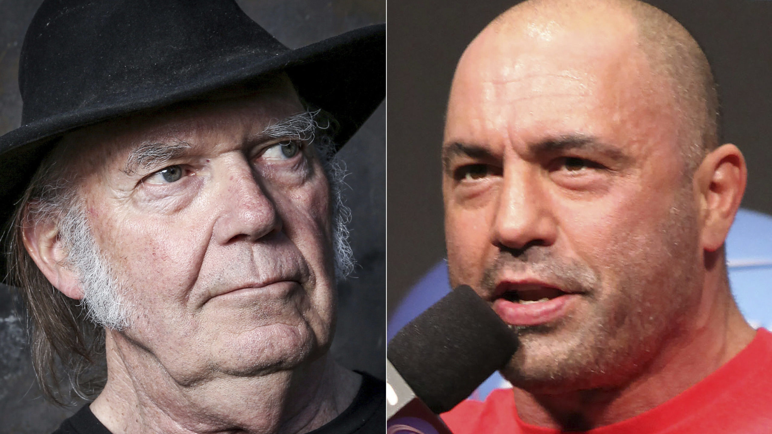 Spotify Neil Young Joe Rogan...