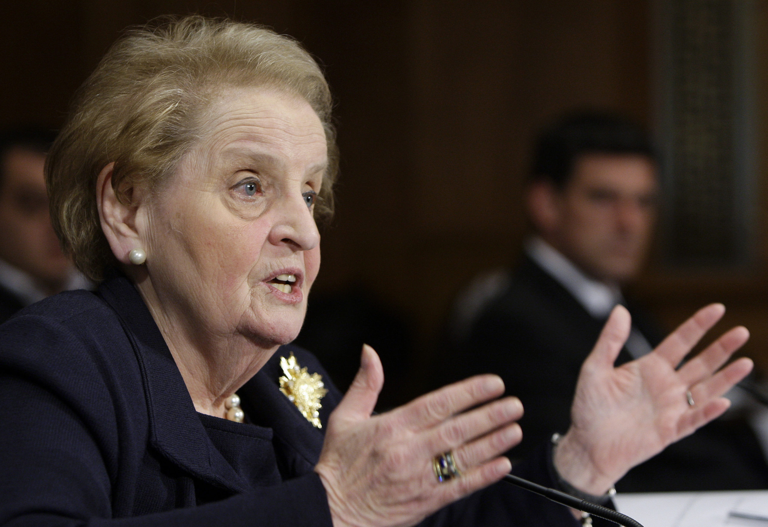 Madeleine Albright...