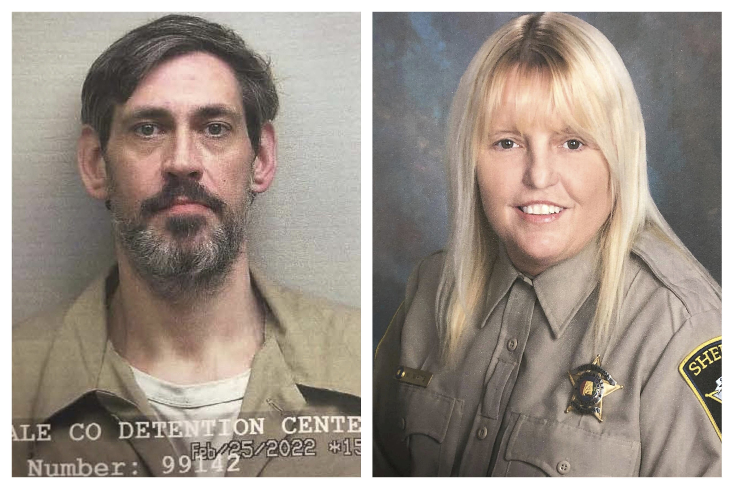 This combination of photos provided by the U.S. Marshals Service and Lauderdale County Sheriff's Of...