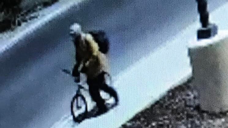Person of interest in pipe bomb incident on State Street on May 10, 2022....
