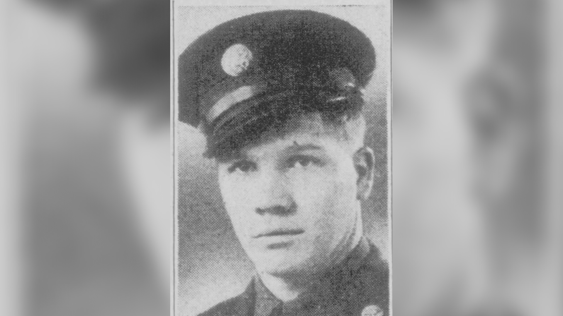 Sgt. Elvin L. Phillips pictured. He's a World War II soldier, his burial will be in Bluffdale....