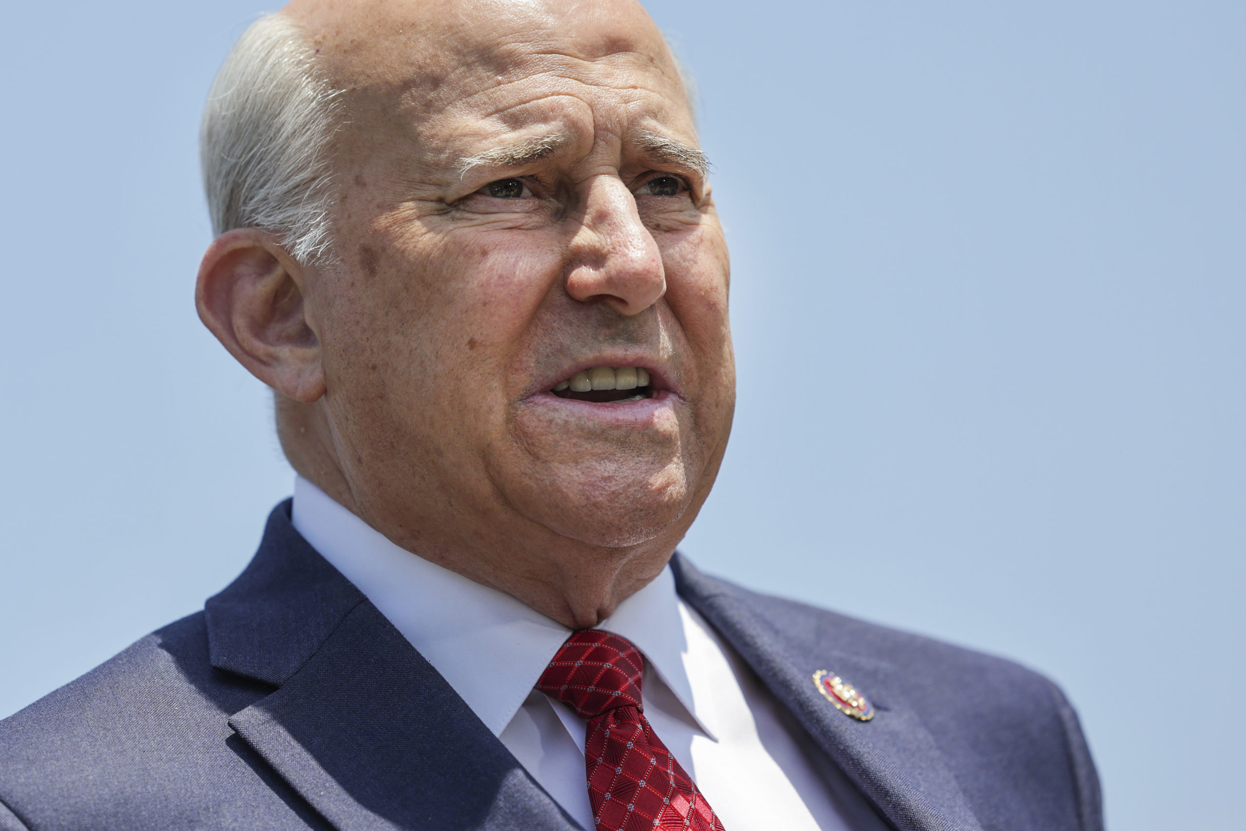 Republican Rep. Louie Gohmert of Texas presented an honorary American flag recently flown above the...