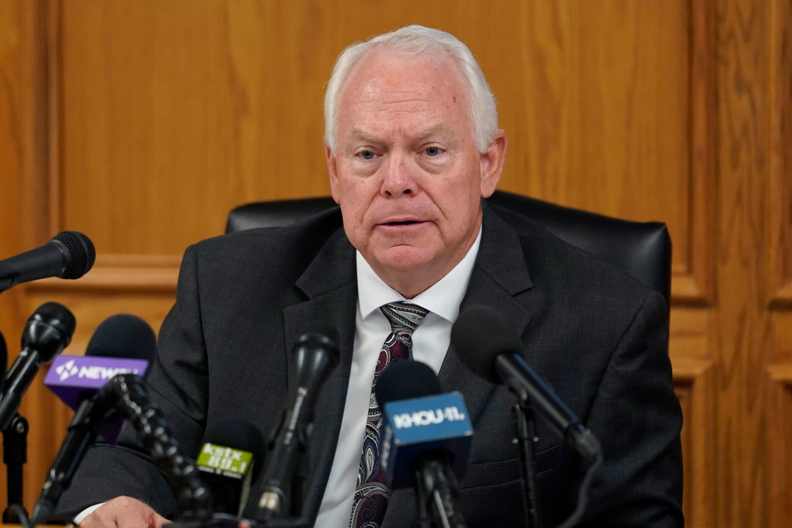 Hal Harrell, superintendent of the Uvalde Consolidated Independent School District, announced his r...