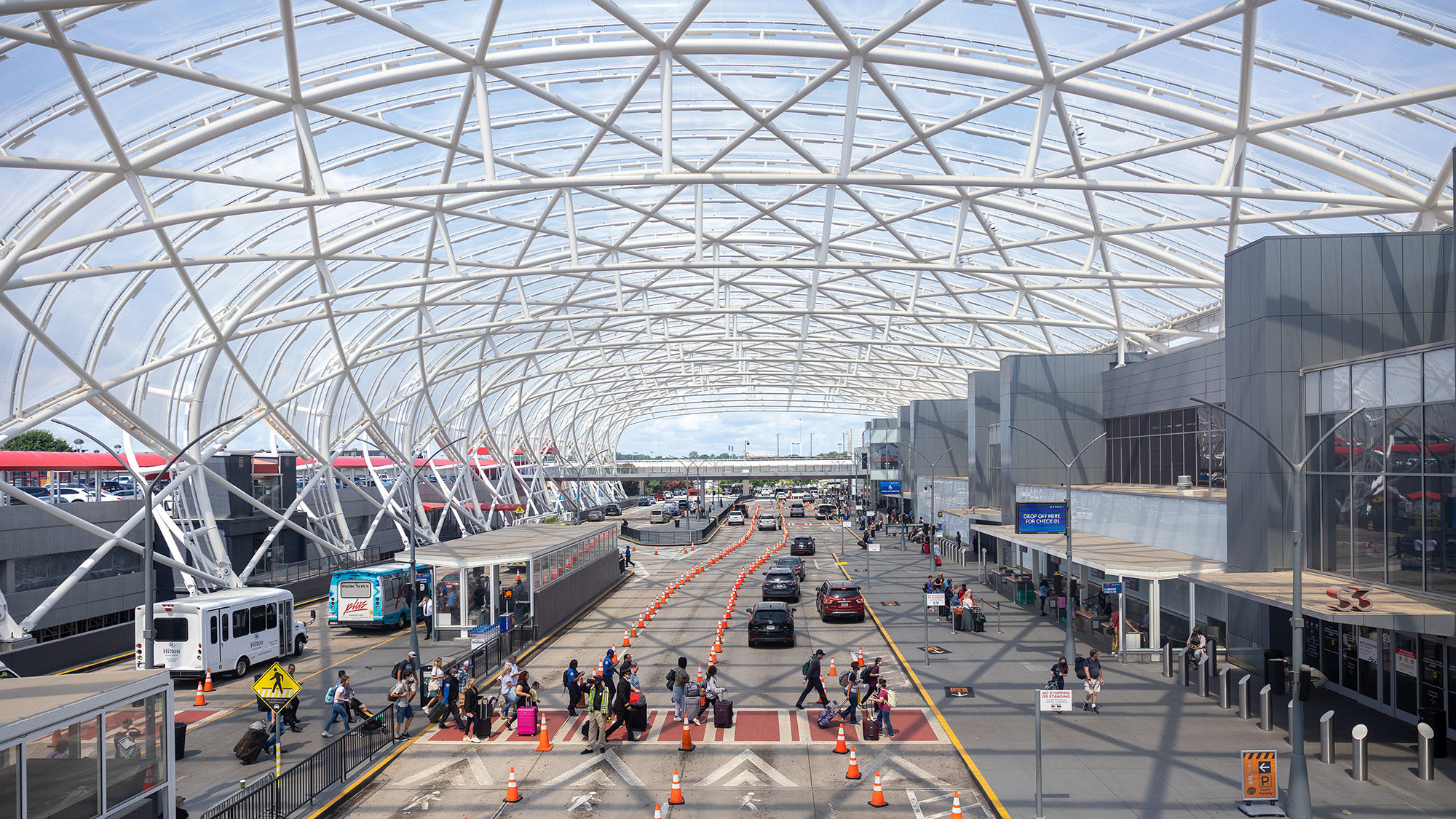 Atlanta airport pictured, its website was subject to a russian hack...