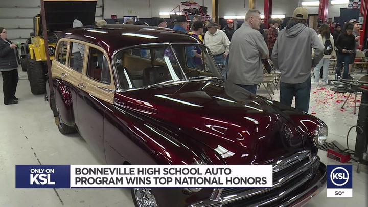 Some Students at Bonneville High School received top honors for their skills in auto mechanics. The...