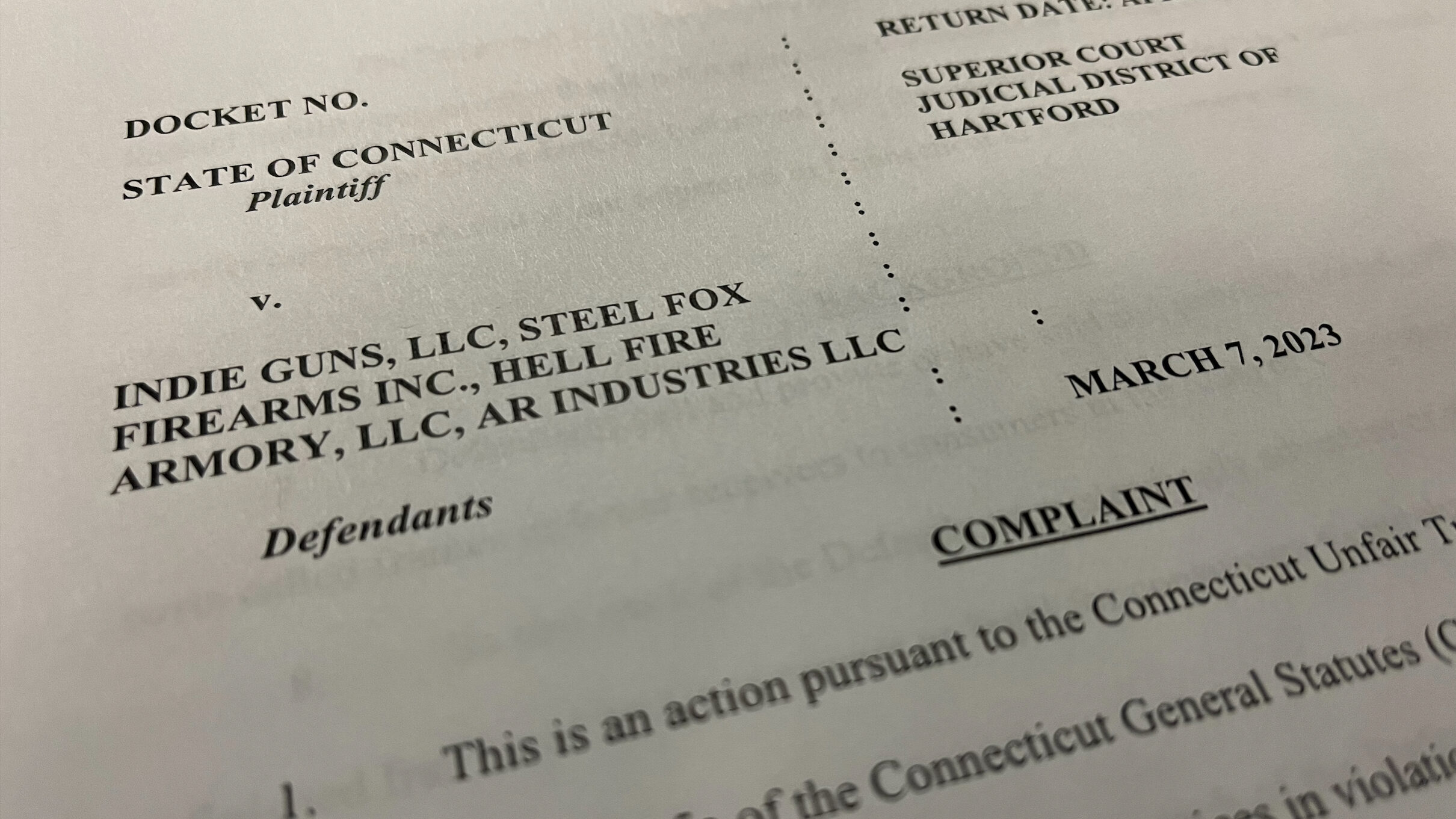 ghost gun lawsuit...