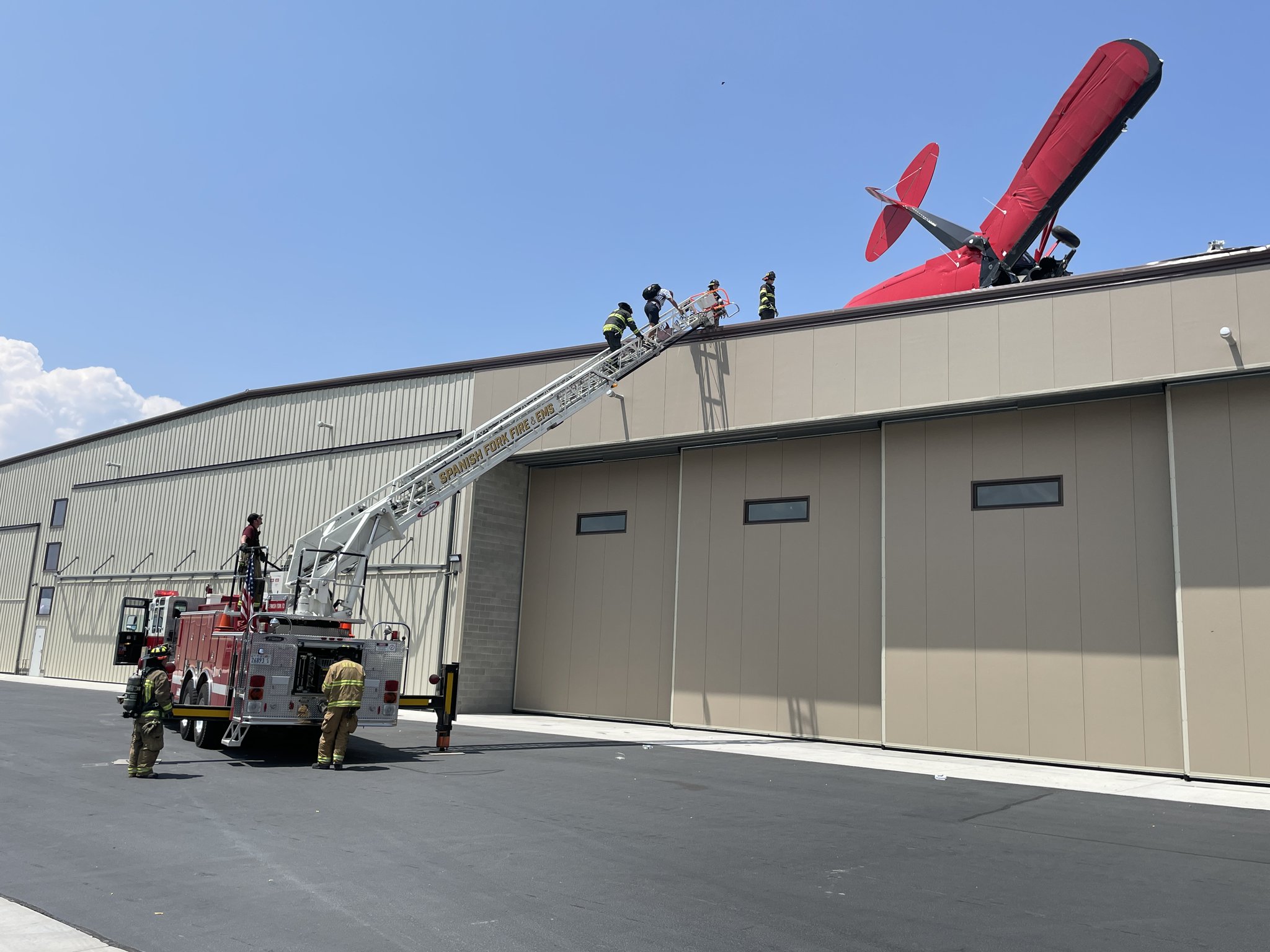 Spanish Fork small plane crash...