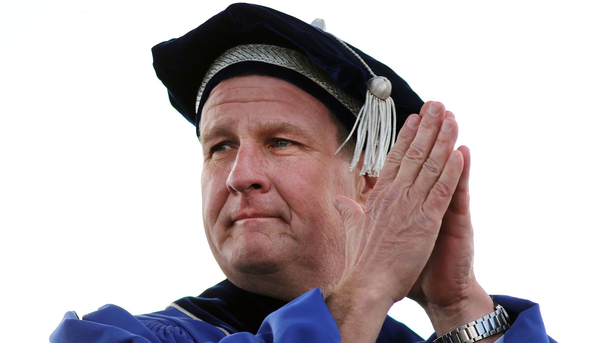Granite Telecommunications CEO Robert Hale was the commencement speaker at UMass Boston's graduatio...